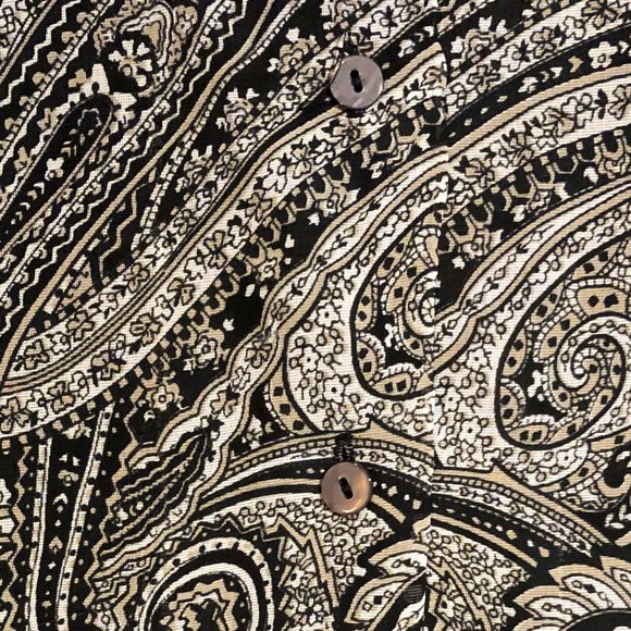 CHARTER CLUB PAISLEY SLEEVELESS TOP BLOUSE 6P - Picture 6 of 7